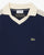 Lacoste Pique Panel Polo Shirt Navy