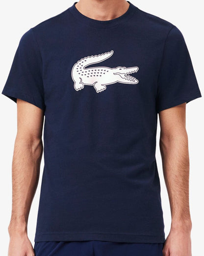 Lacoste Sport Logo T-shirt Navy/White