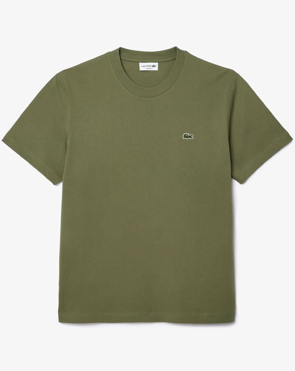 Lacoste Classic Fit T Shirt Khaki Green