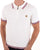 Gabicci Vintage Moore Knitted Polo White