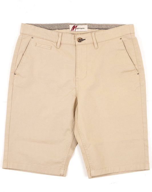 Mish Mash Chino Shorts Stone