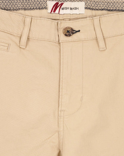 Mish Mash Chino Shorts Stone