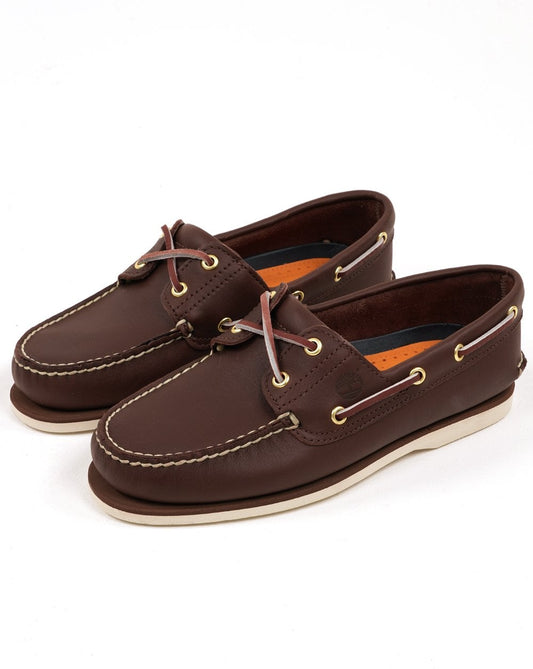 Timberland Classic 2 Eye Boat Shoes Brown