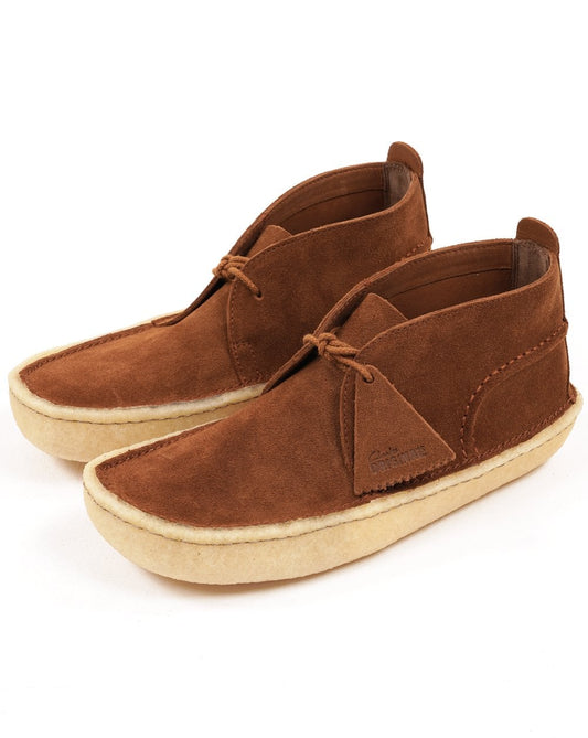 Clarks Originals Clarks Originals Desert Rain Boots Dark Cola