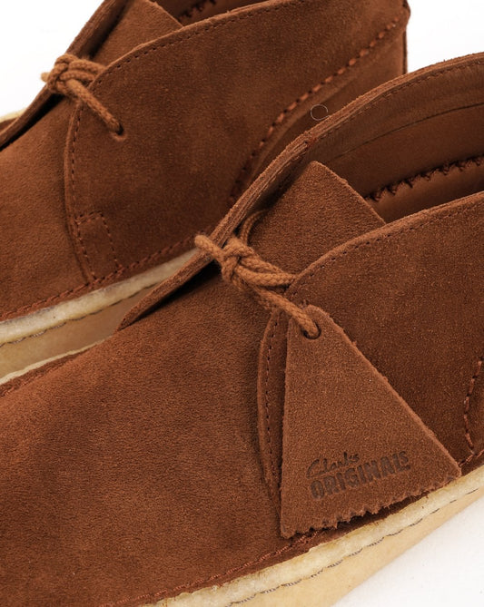 Clarks Originals Clarks Originals Desert Rain Boots Dark Cola