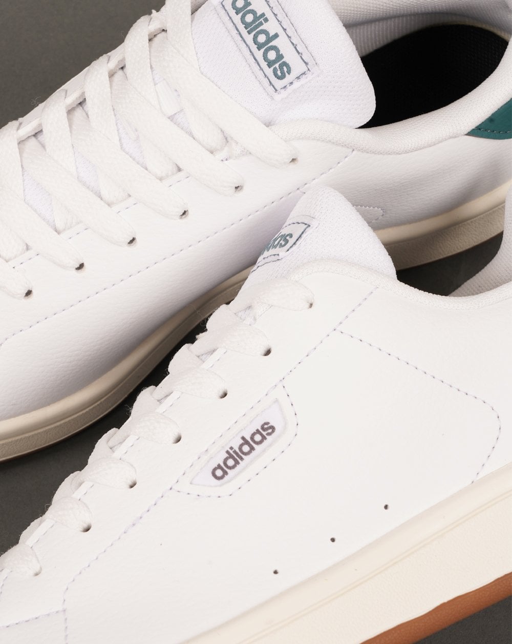 Adidas UB Court Trainers White/Teal