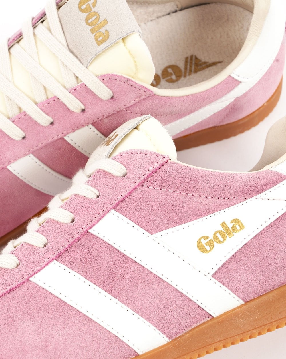 Gola Classics Women's Elan Trainers Candy / White
