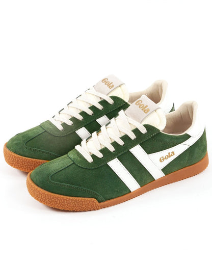 Gola Classics Women's Elan Trainers Evergreen / White