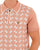 Gabicci Vintage Ted Knitted Polo Peach