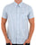 Gabicci Vintage Frazer Gingham Shirt Aqua