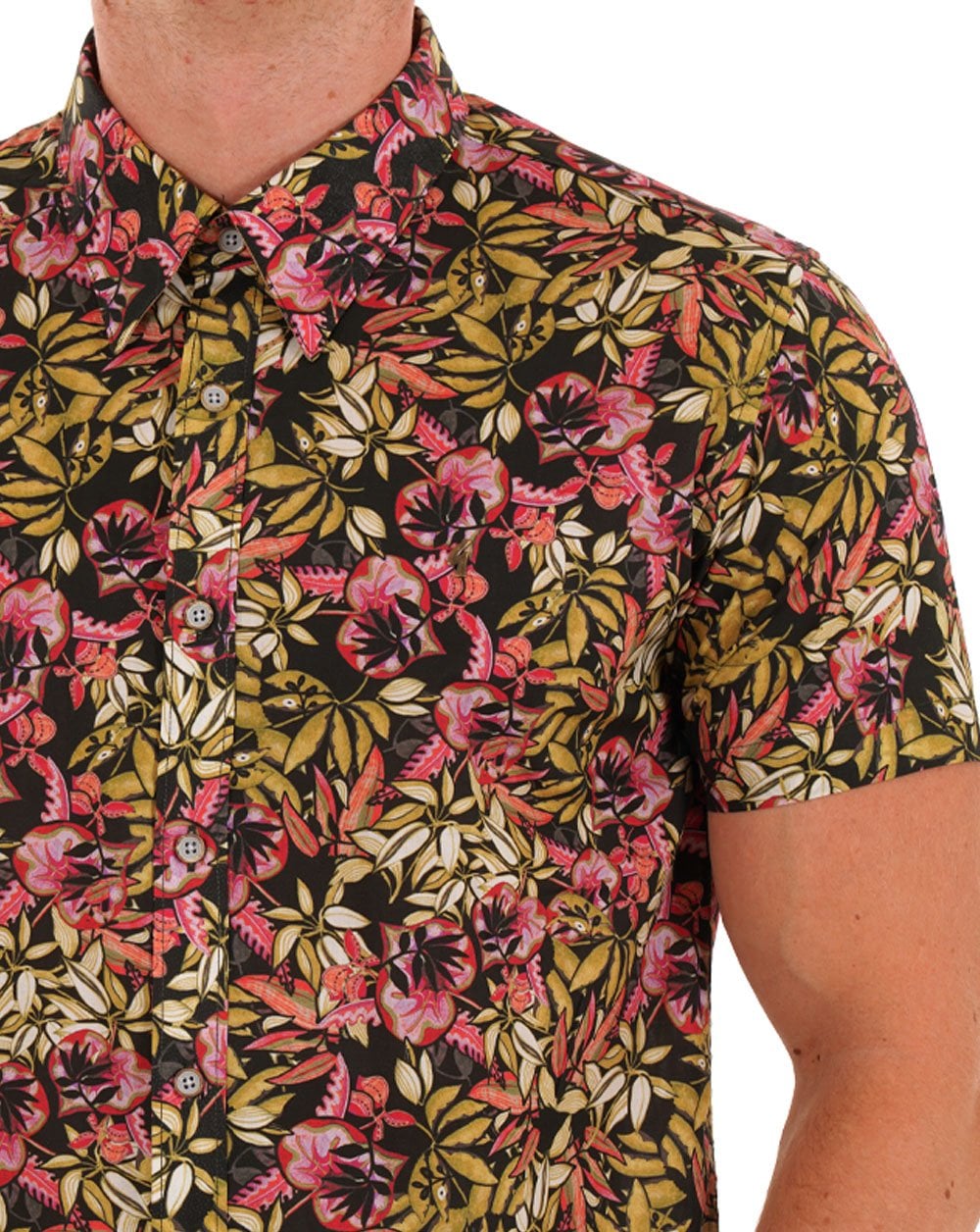 Gabicci Vintage Summer Shirt Floral