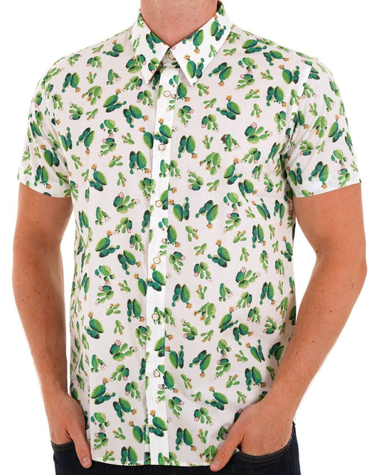 Gabicci Vintage Summer Shirt Cactus