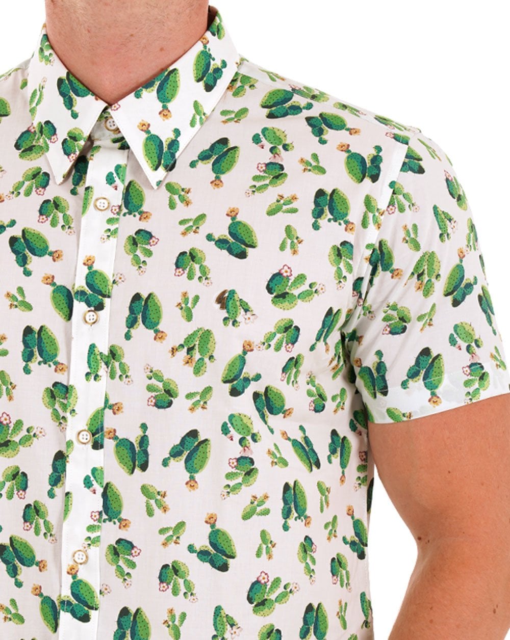 Gabicci Vintage Summer Shirt Cactus
