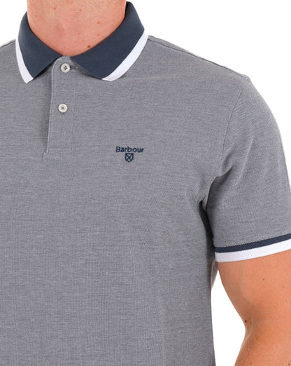 Barbour Barnard Polo Shirt Dark Denim
