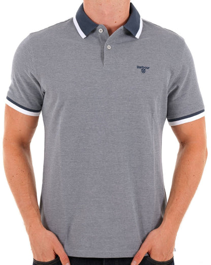 Barbour Barnard Polo Shirt Dark Denim