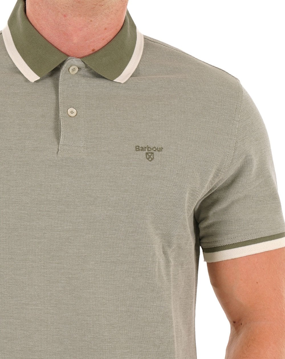 Barbour Barnard Polo Shirt Light Moss