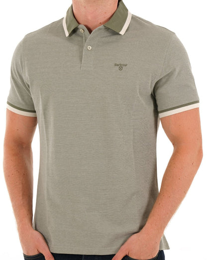 Barbour Barnard Polo Shirt Light Moss