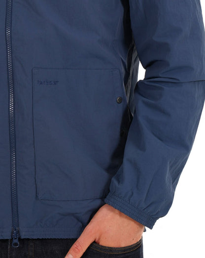 Barbour Riverdale Showerproof Jacket Dark Denim