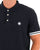 Pretty Green Cressa Tipped Polo Navy