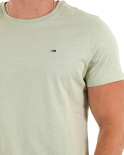 Tommy Jeans Slim Fit T Shirt Misty Sage