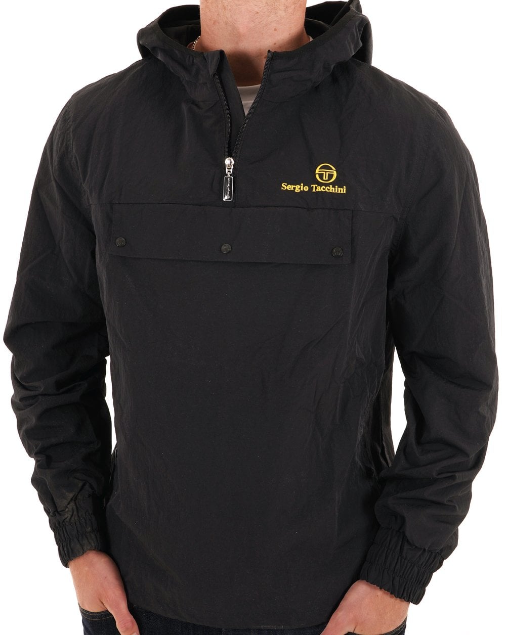 Sergio Tacchini Overhead Jacket Black