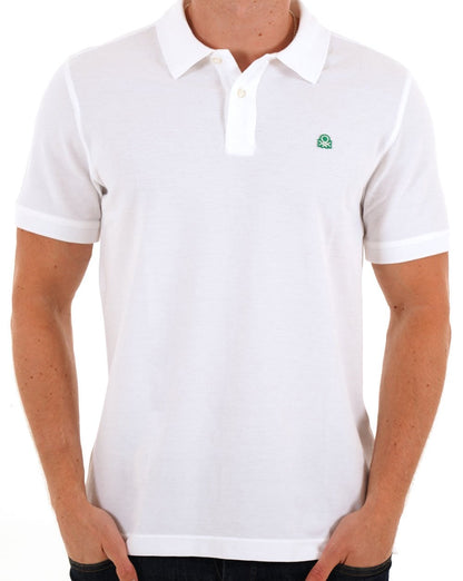 Benetton Polo Shirt White
