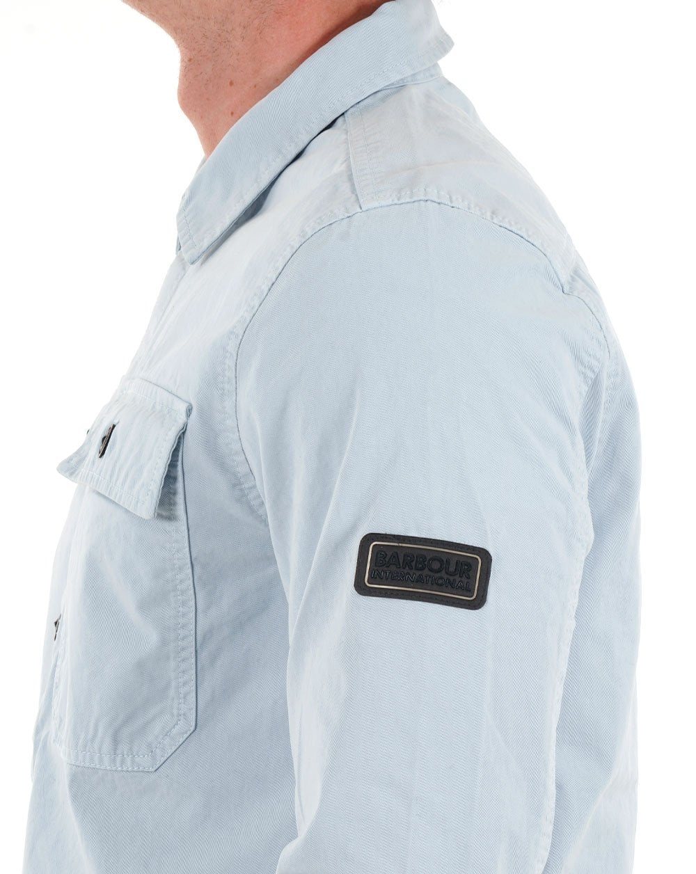 Barbour International Arlo Overshirt Heritage Blue