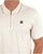 Fila Gold Tipped Zip Polo Off White