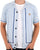 Gabicci Vintage Ross SS Knitted Shirt Azure