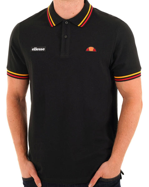 Ellesse Doran Polo Shirt Black