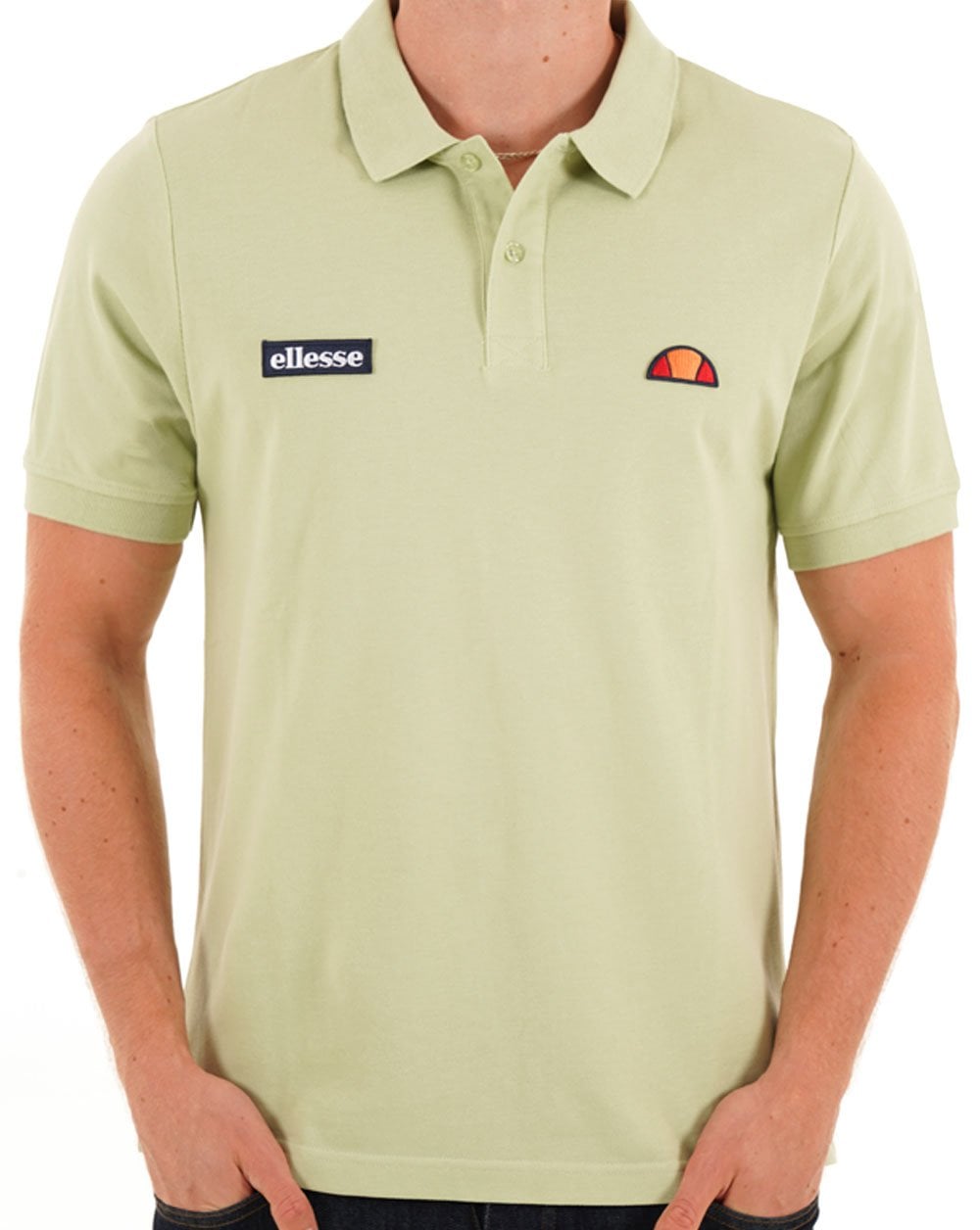 Ellesse Monvali Polo Shirt Light Green