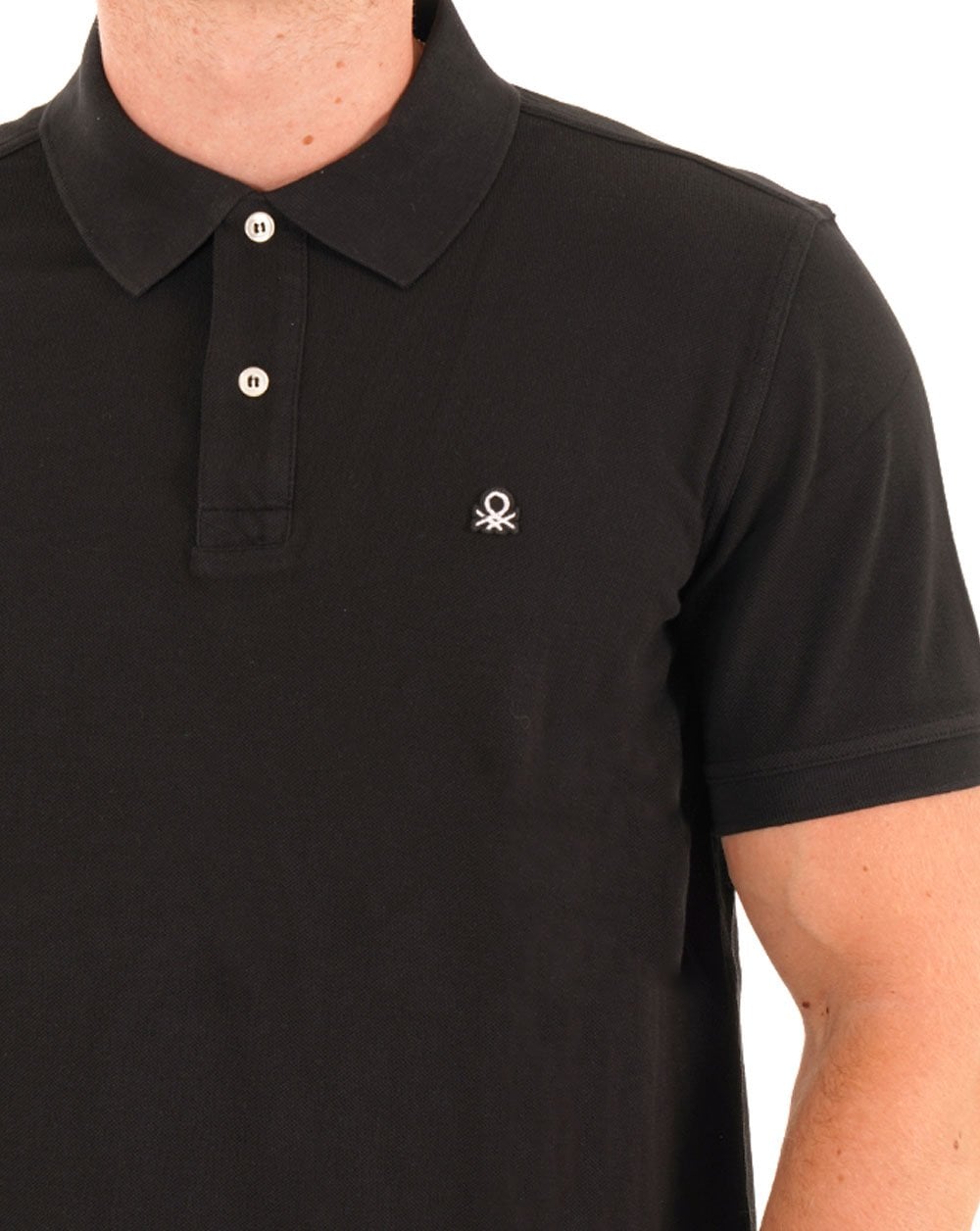 Benetton Polo Shirt Black