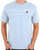 Fila Vintage Tris T Shirt Sky Blue/White