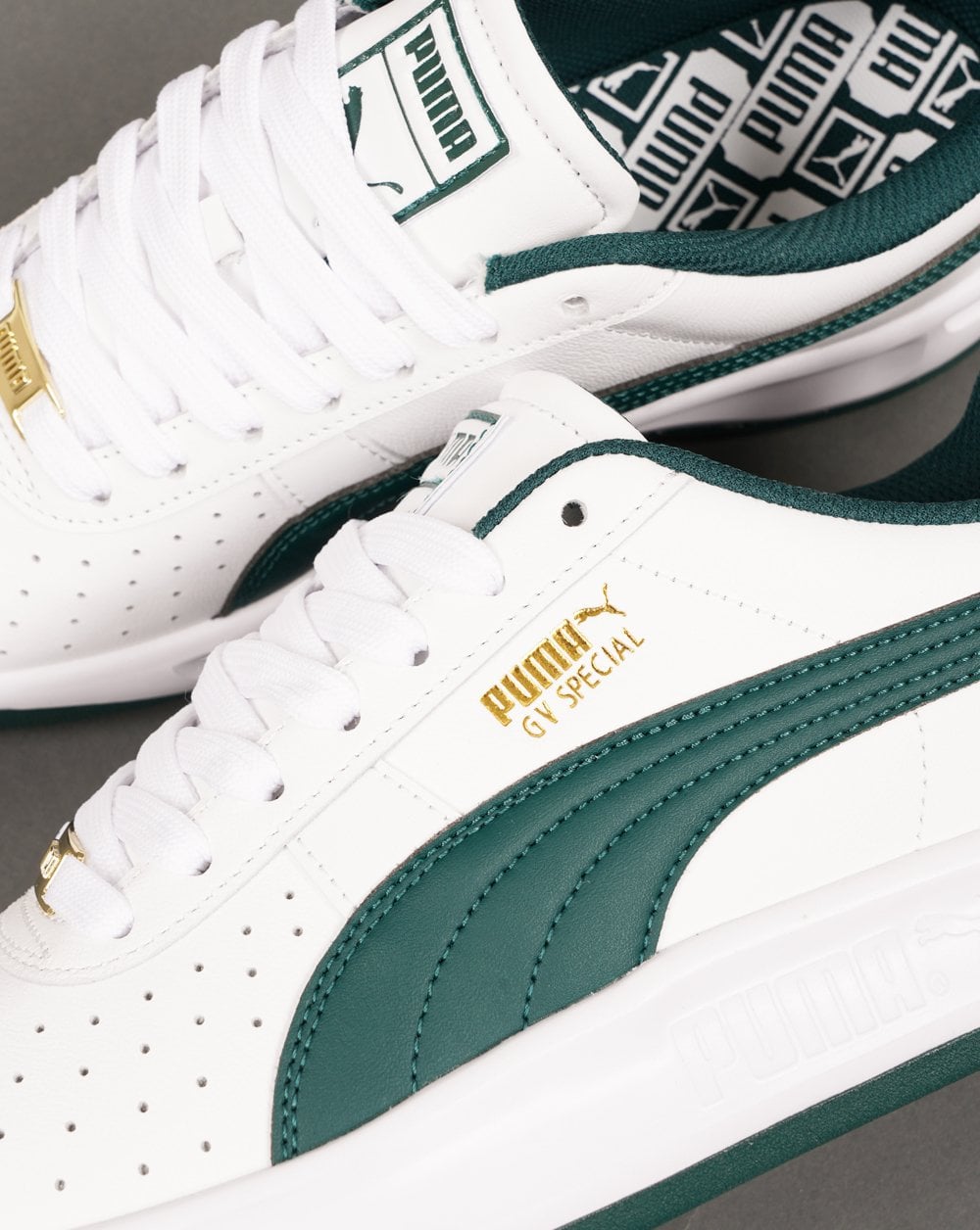 Puma GV Special Trainer White / Green / Gold