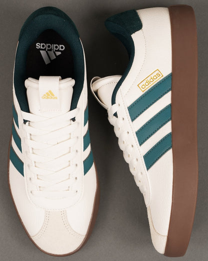 Adidas VL Court 3.0 Trainers White/Teal/Gum