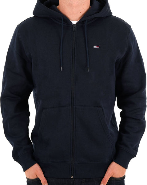 Tommy Jeans Flag Patch FZ Hoodie Navy
