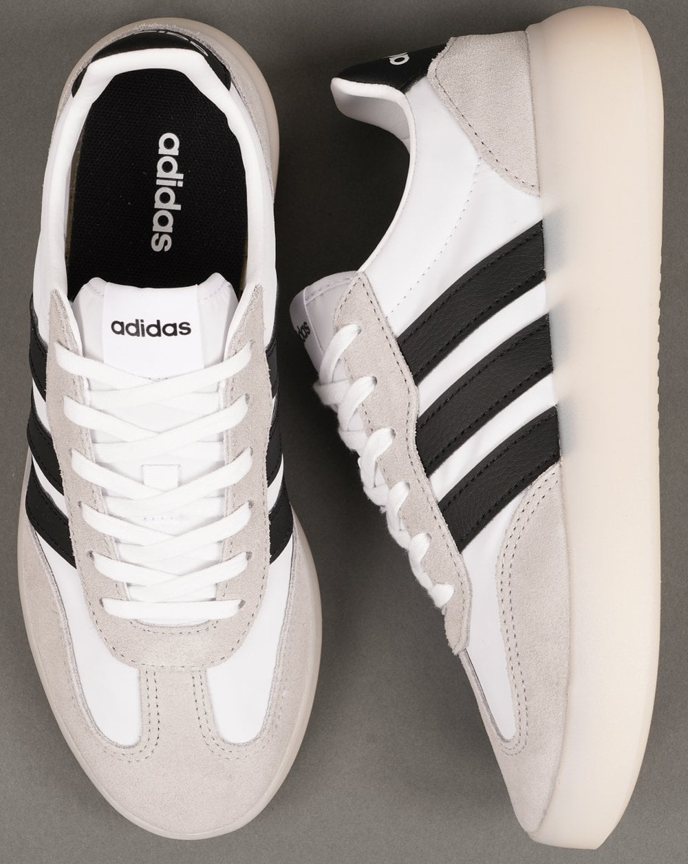 Adidas Barreda Decode Trainers White/Black/Grey