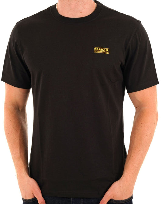 Barbour International Small Logo T-shirt Black