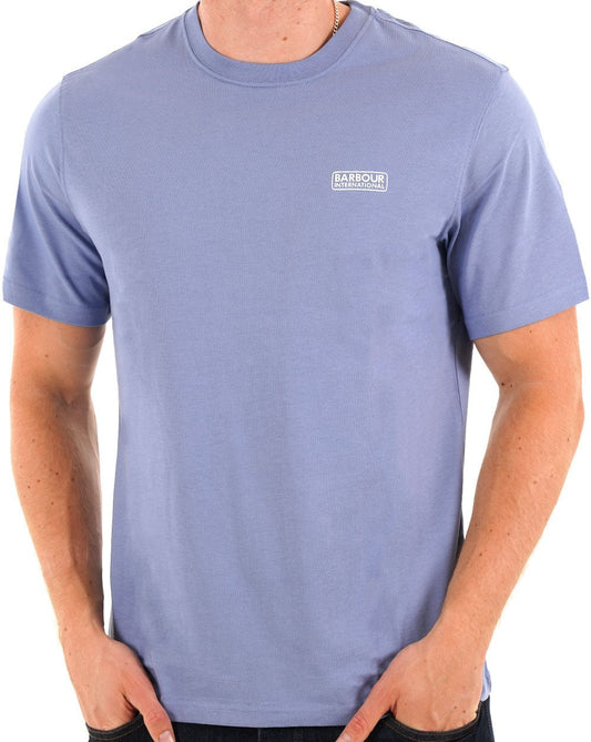 Barbour International Small Logo T-shirt Manor Blue