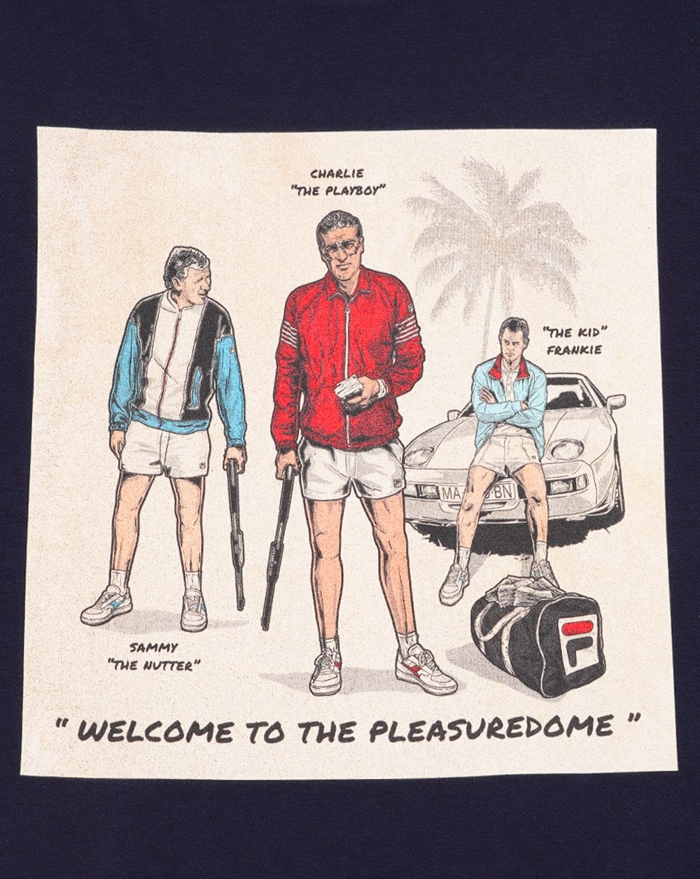 The Business Pleasuredome T Shirt Navy
