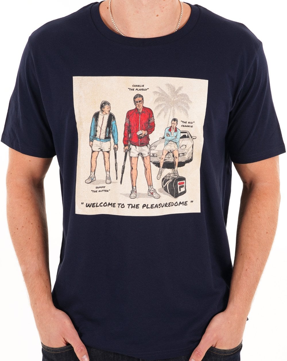 The Business Pleasuredome T Shirt Navy