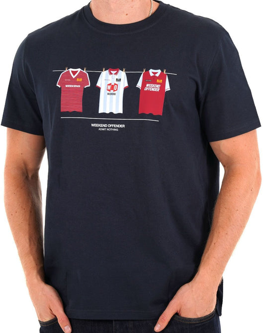 Weekend Offender West Ham Kits T Shirt Navy