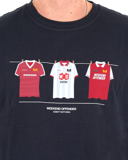 Weekend Offender West Ham Kits T Shirt Navy