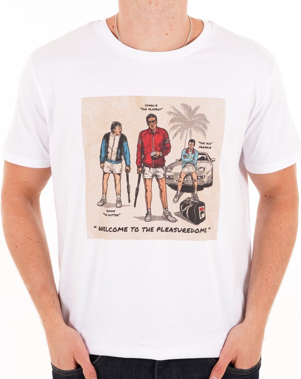 The Business Pleasuredome T Shirt White