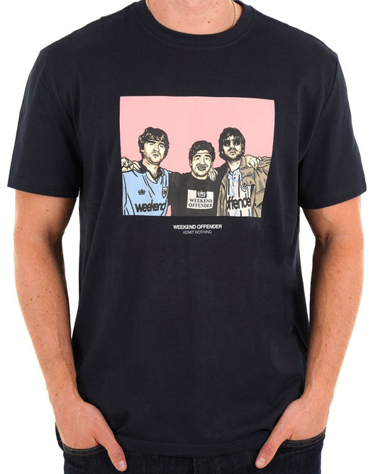 Weekend Offender Diego & Friends Tee Navy