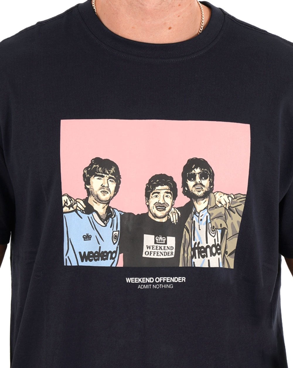 Weekend Offender Diego & Friends Tee Navy