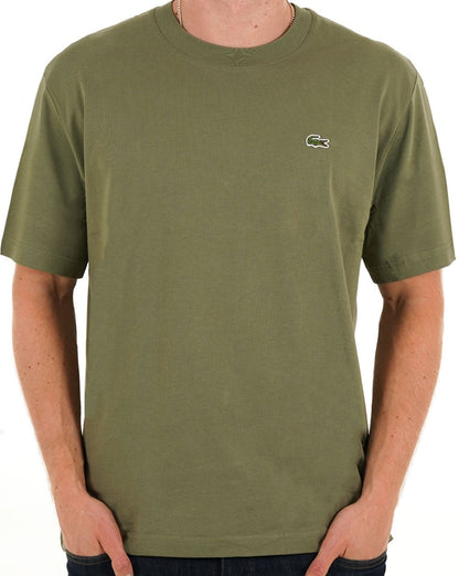 Lacoste Classic Fit T Shirt Khaki Green