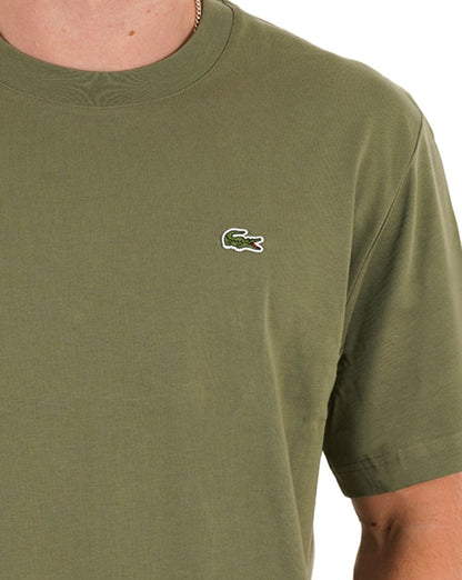 Lacoste Classic Fit T Shirt Khaki Green