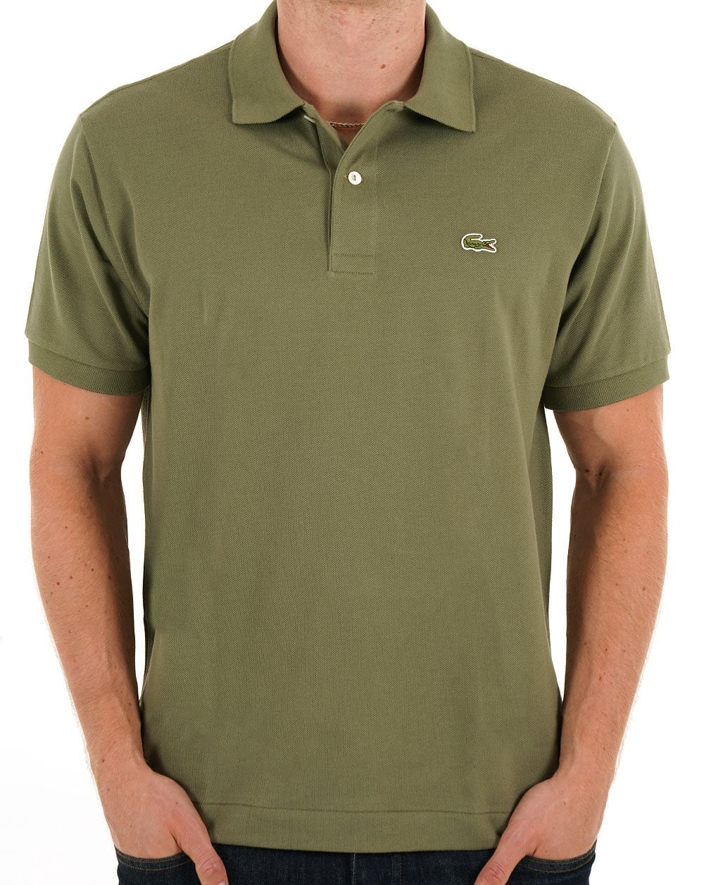 Lacoste Classic Polo Shirt Khaki Green