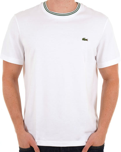 Lacoste Ringer T Shirt White